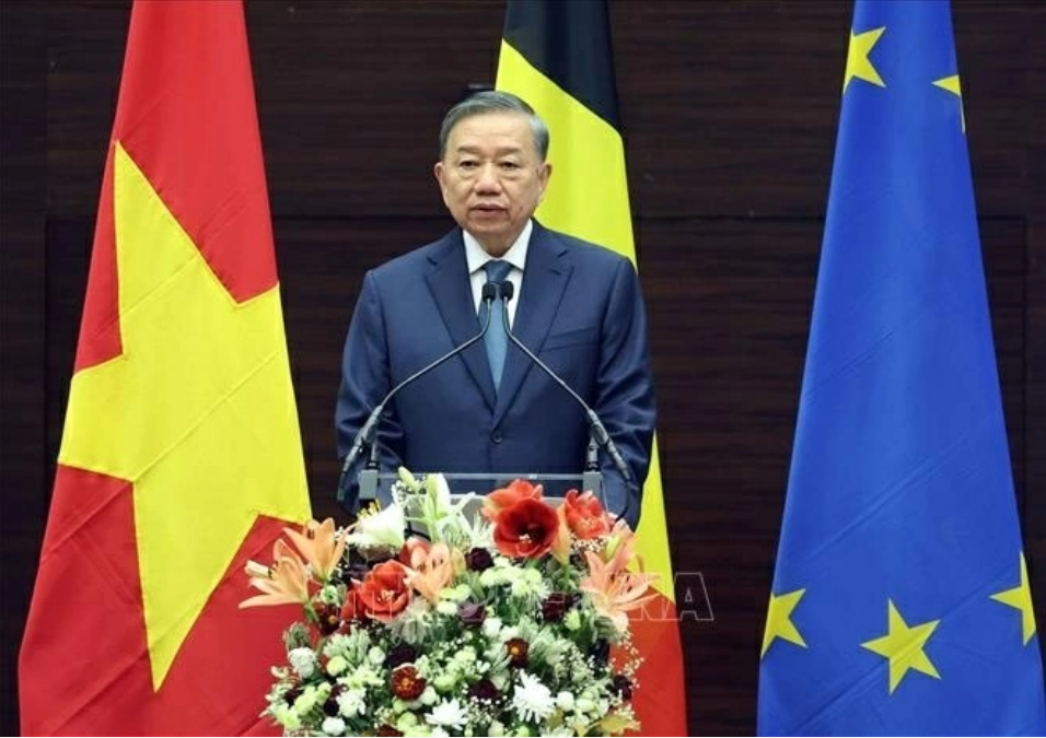 Tổng Bí thư, Chủ tịch nước Tô Lâm phát biểu chính sách tại Viện Quan hệ Quốc tế Hoàng gia Egmont