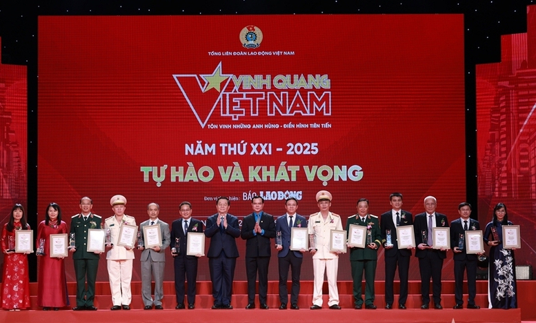 Vinh quang Việt Nam 2026: Tôn vinh tinh thần kiến tạo và cống hiến