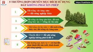 Trình tự, thủ tục chuyển đổi mục đích sử dụng đất