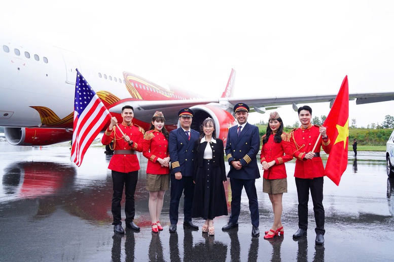 Vietjet tiếp tục hành trình kết nối Việt Nam - Hoa Kỳ và Liên Hợp Quốc