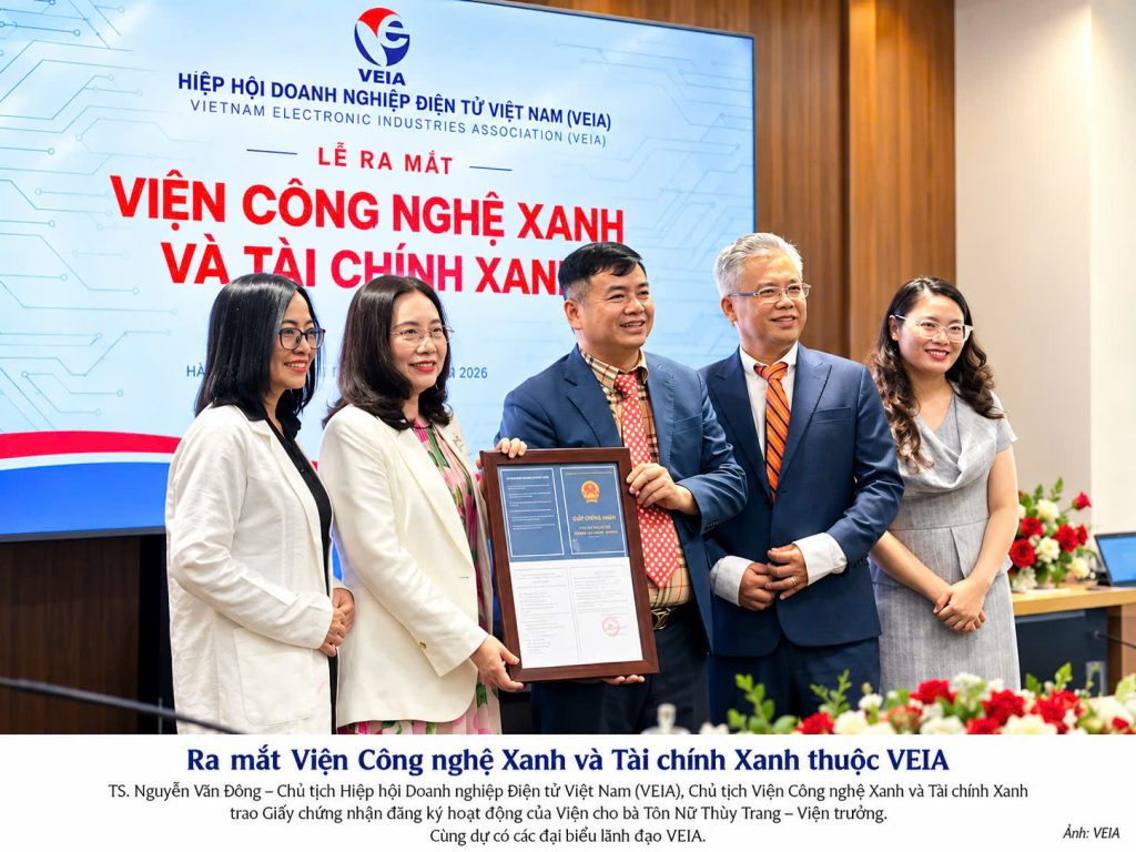 VEIA ra mắt Viện Công nghệ xanh và Tài chính xanh: Thúc đẩy chuyển đổi xanh và phát triển bền vững