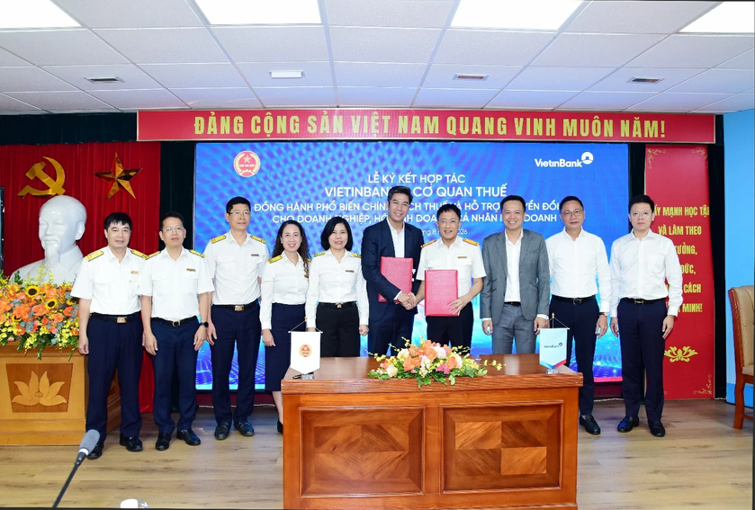 VietinBank và Cục Thuế ký kết hợp tác, đồng hành cùng doanh nghiệp thúc đẩy chuyển đổi số