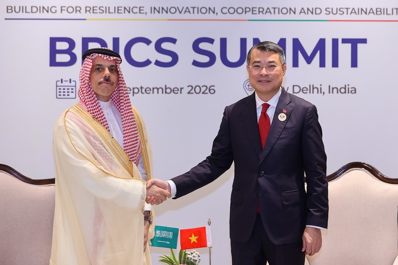 Thủ tướng Lê Minh Hưng tiếp Hoàng thân, Bộ trưởng Ngoại giao Saudi Arabia