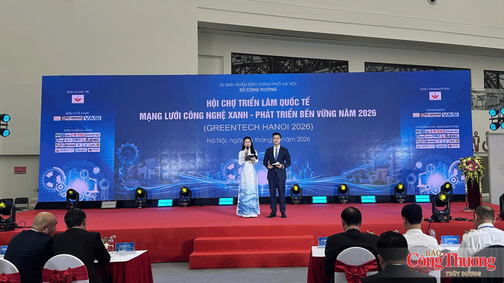 Khai mạc Hội chợ triển lãm quốc tế GREENTECH HANOI 2026