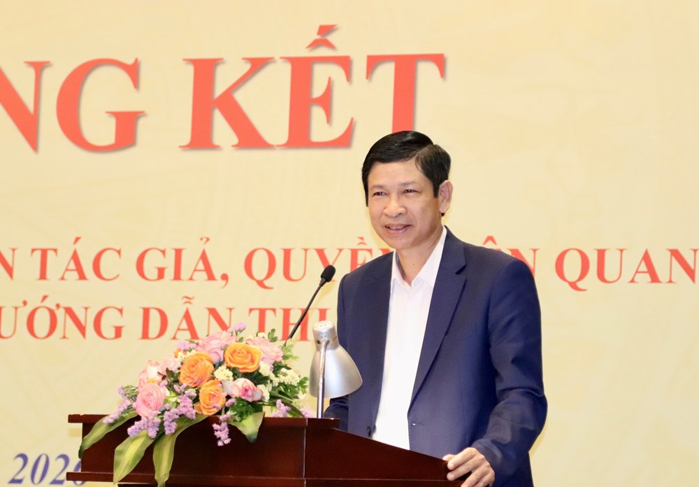 Hoàn thiện thể chế, phát triển thị trường bản quyền chuyên nghiệp, minh bạch