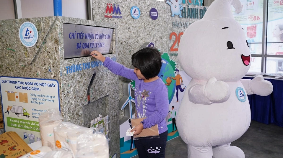 Ra mắt chương trình ‘Chung tay tái chế vỏ hộp giấy’, thúc đẩy kinh tế tuần hoàn