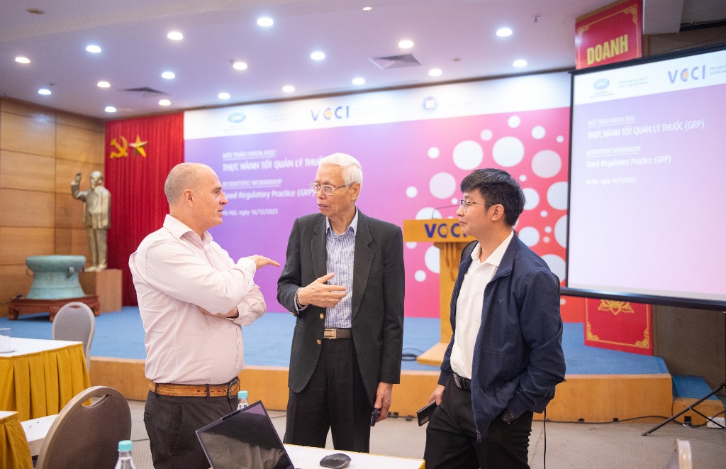 Hội thảo khoa học quốc tế về ngành Dược “Nâng cao năng lực cho các doanh nghiệp và cơ quan quản lý trong thực hành tốt về đăng ký, quản lý thuốc và thực thi hiệu quả pháp luật về dược” ngày 16/12/2025