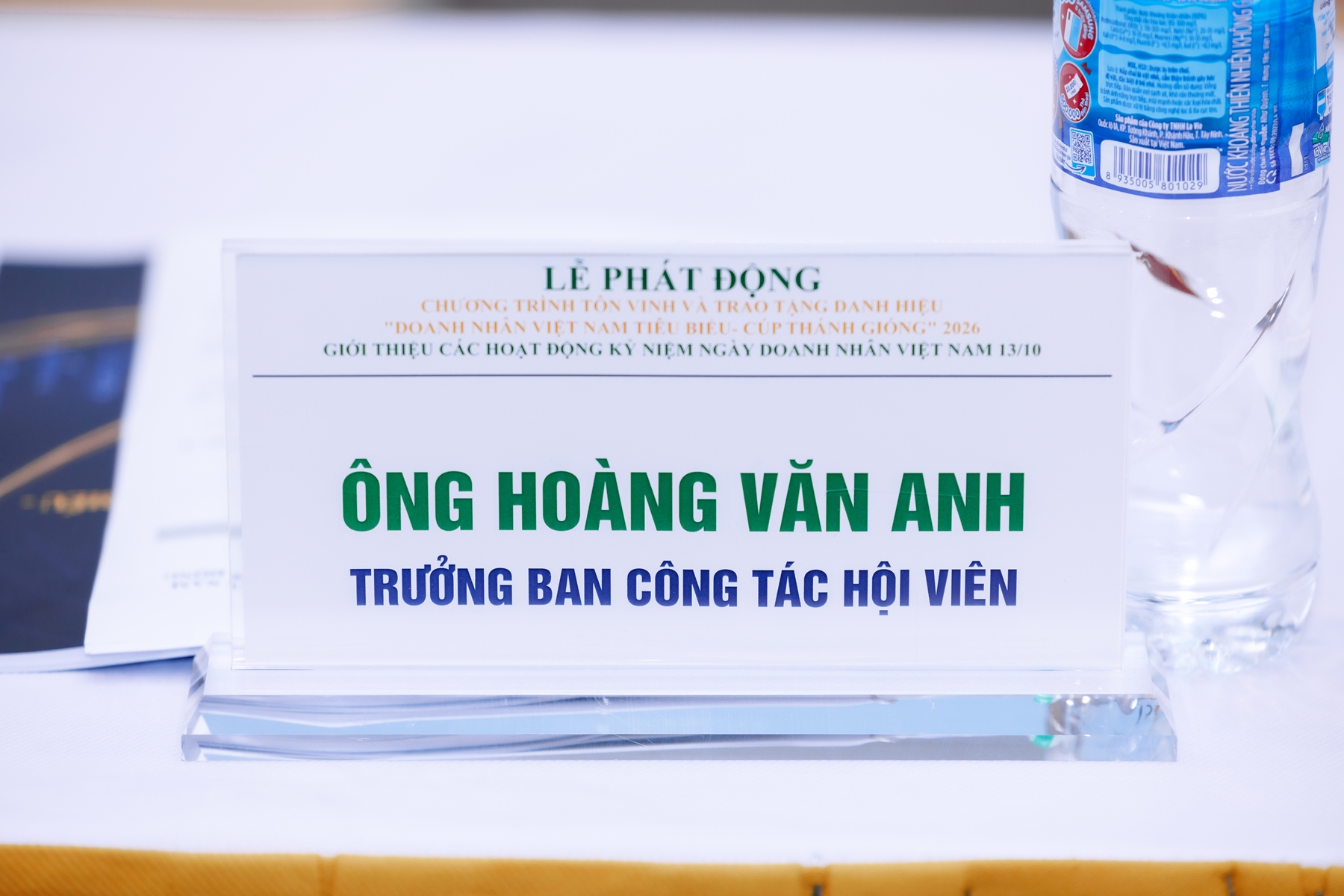 “Doanh nhân Việt Nam tiêu biểu - Cúp Thánh Gióng” 11/8/2026