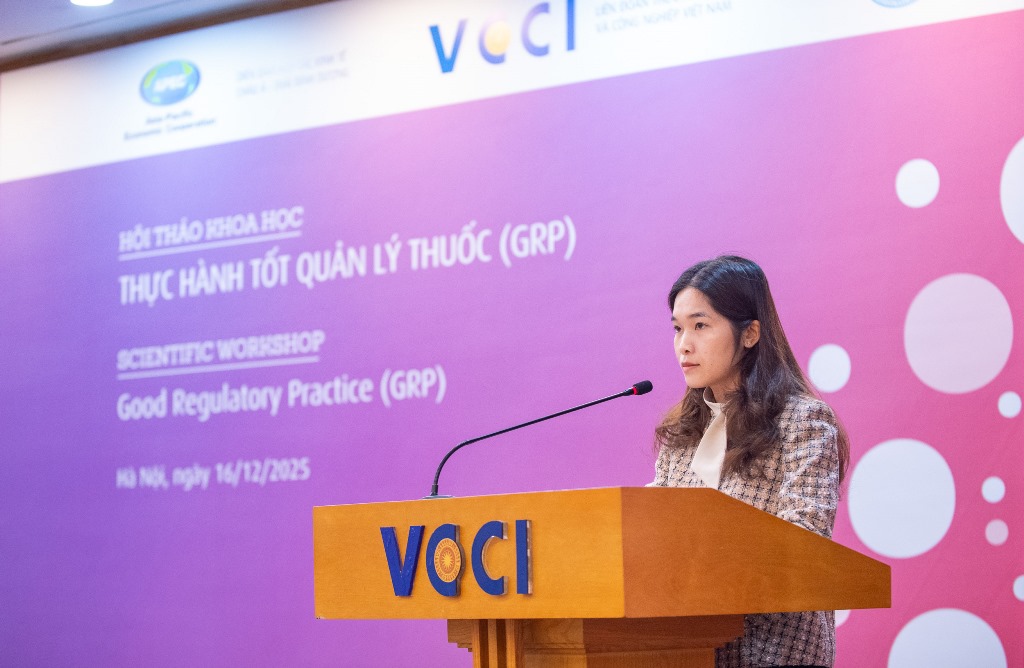 Hội thảo khoa học quốc tế về ngành Dược “Nâng cao năng lực cho các doanh nghiệp và cơ quan quản lý trong thực hành tốt về đăng ký, quản lý thuốc và thực thi hiệu quả pháp luật về dược” ngày 16/12/2025
