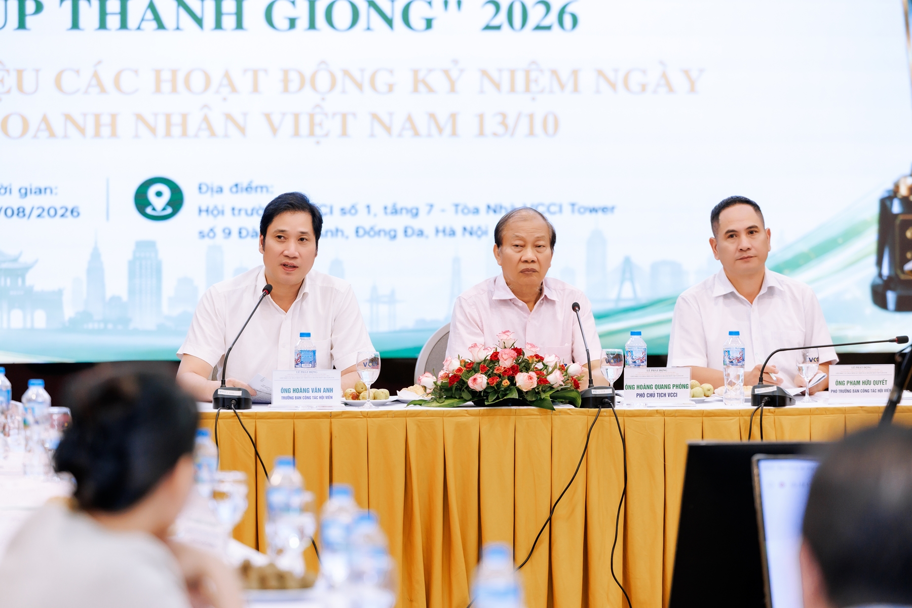 “Doanh nhân Việt Nam tiêu biểu - Cúp Thánh Gióng” 11/8/2026