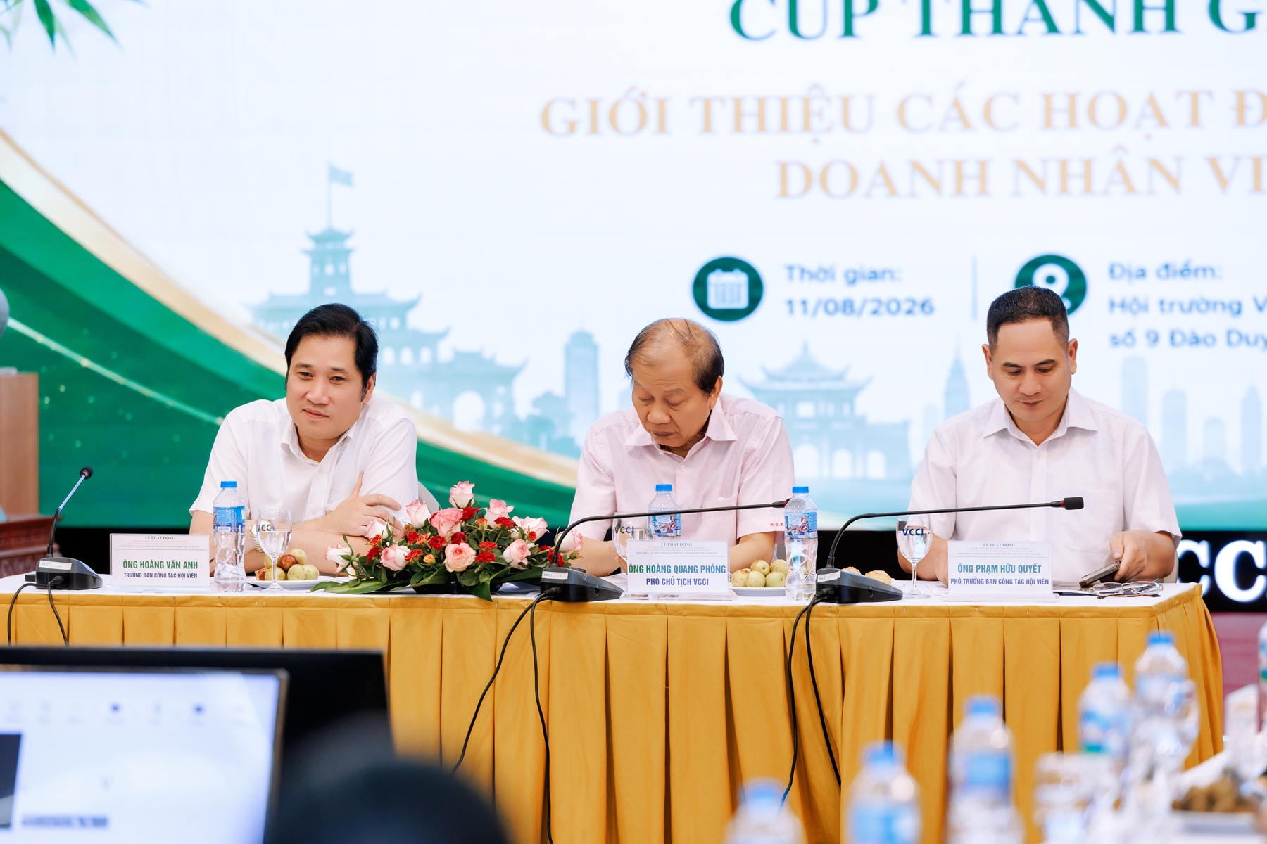 “Doanh nhân Việt Nam tiêu biểu - Cúp Thánh Gióng” 11/8/2026