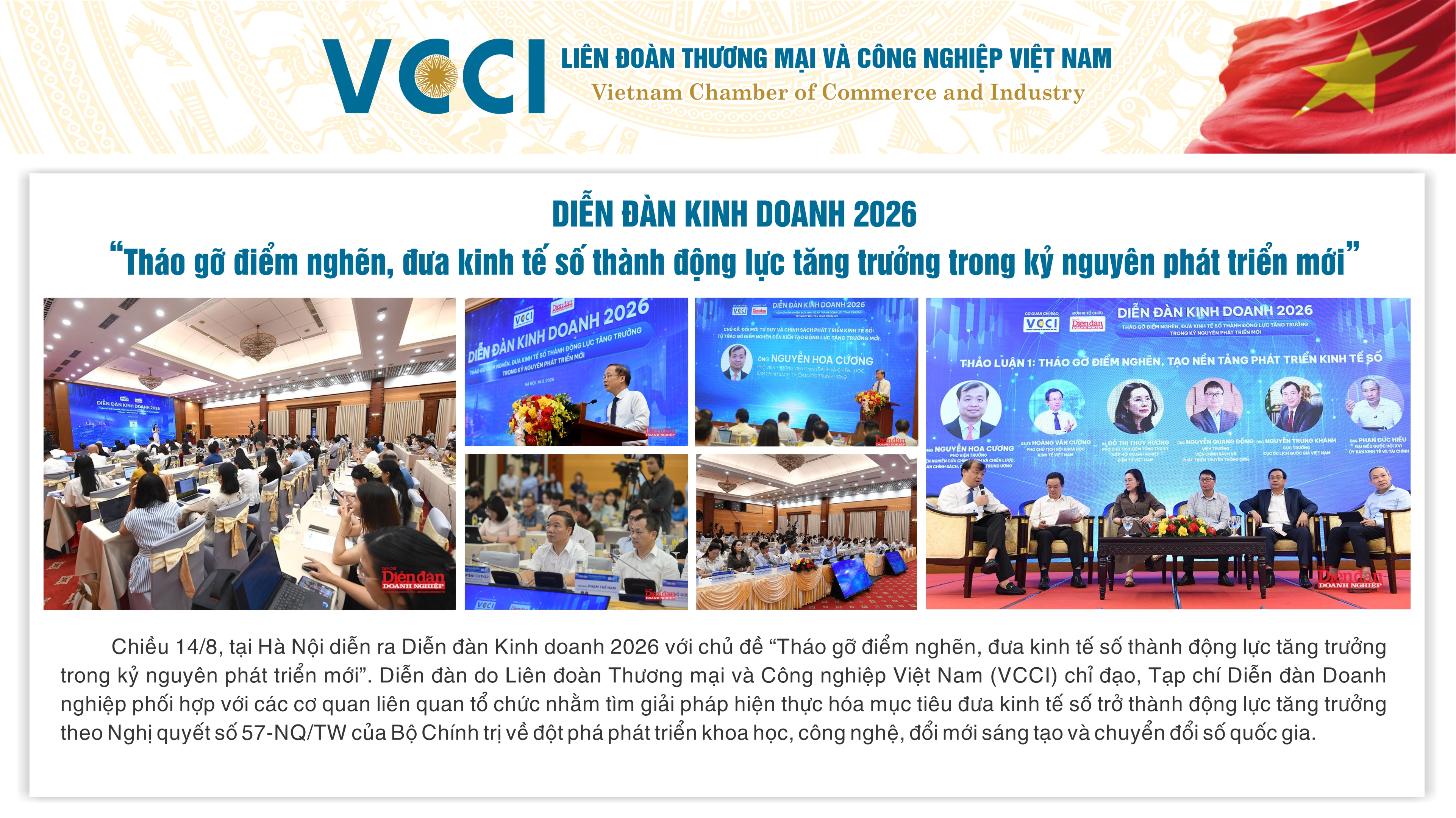 Các Hoạt động tháng 8/2026
