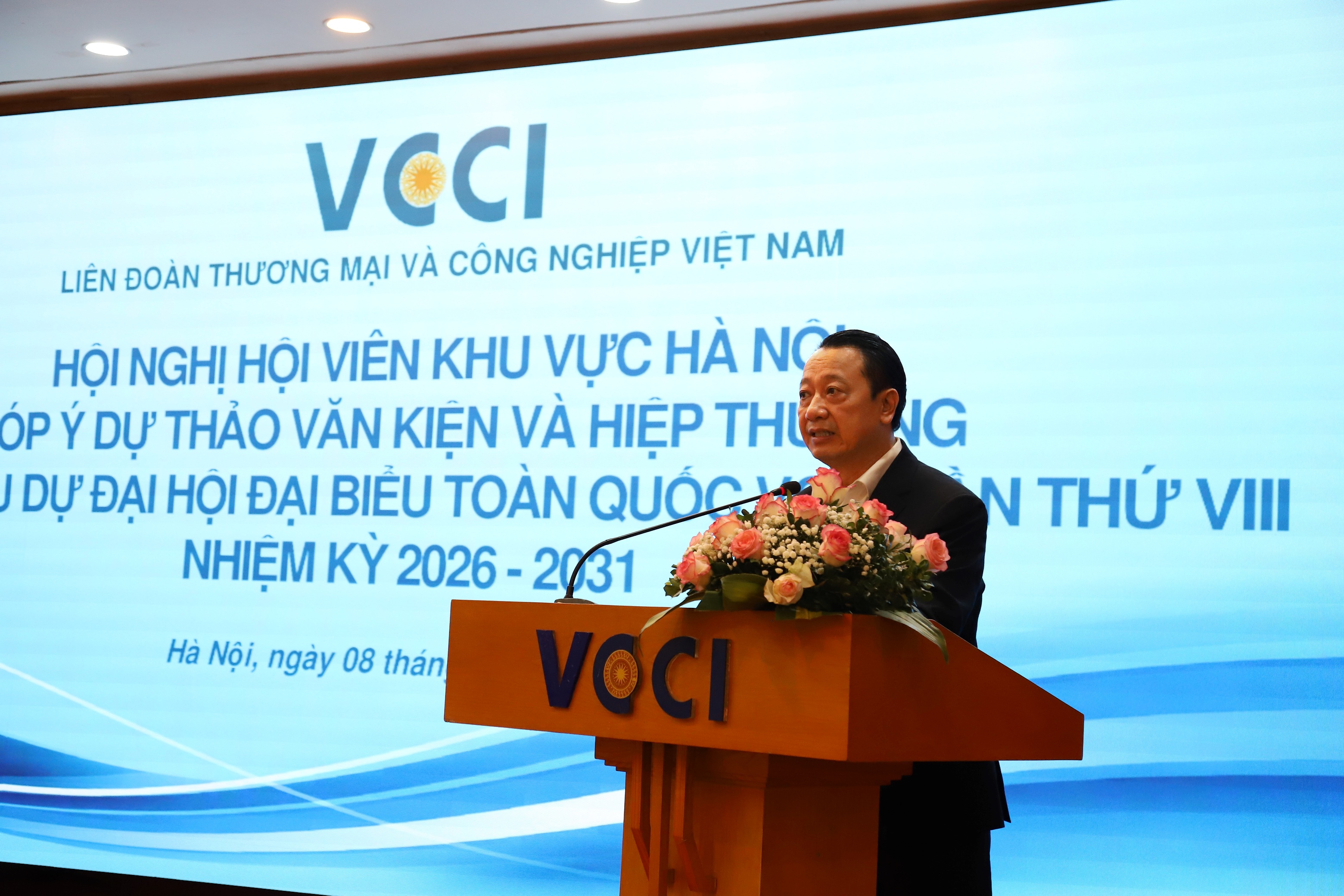 Hội nghị góp ý Dự thảo Văn kiện và hiệp thương cử đại biểu dự Đại hội đại biểu toàn quốc VCCI lần thứ VIII 08/9/2026