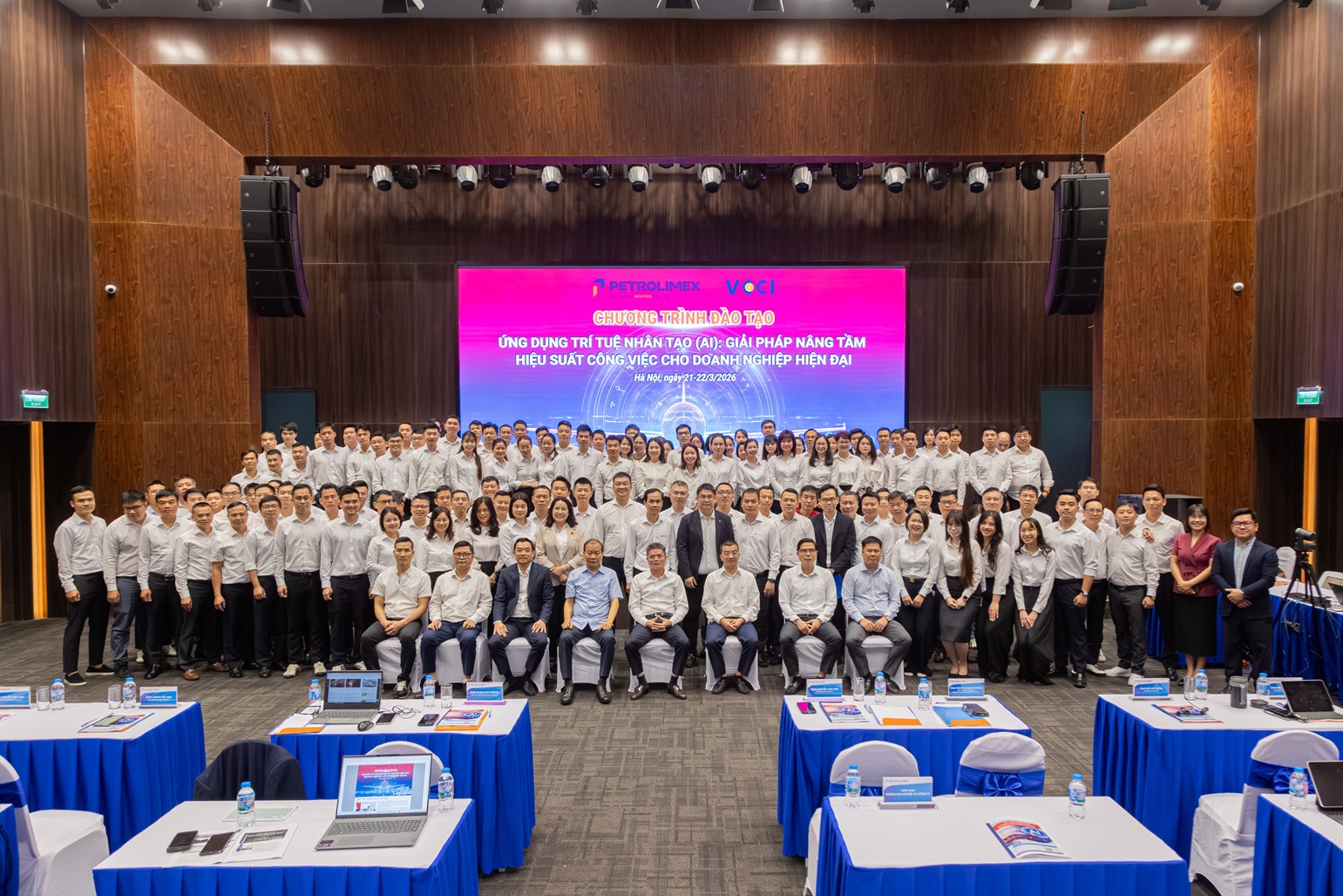 [VCCI BIZIC - PETROLIMEX] Khai giảng chương trình đào tạo Ứng dụng Trí tuệ Nhân tạo (AI): Giải pháp nâng tầm hiệu suất công việc cho doanh nghiệp hiện đại 21-22/03/2026