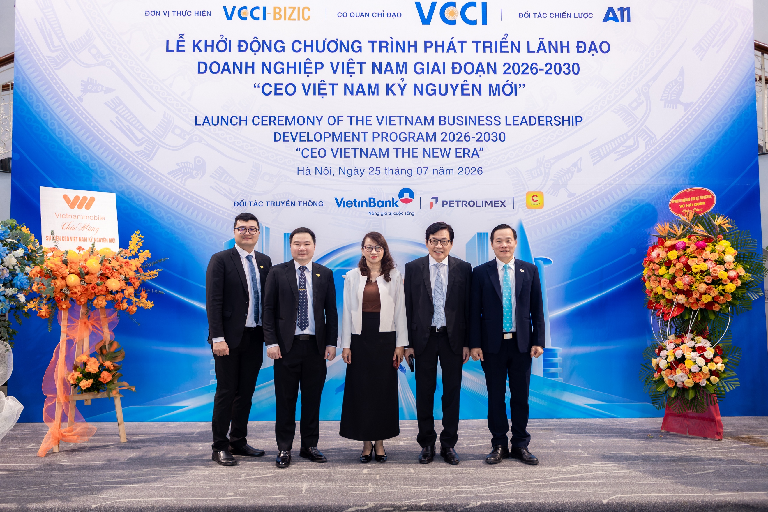 Lễ khởi động Chương trình phát triển lãnh đạo Doanh nghiệp Việt Nam “CEO Việt Nam Kỷ nguyên mới” 25/7/2026