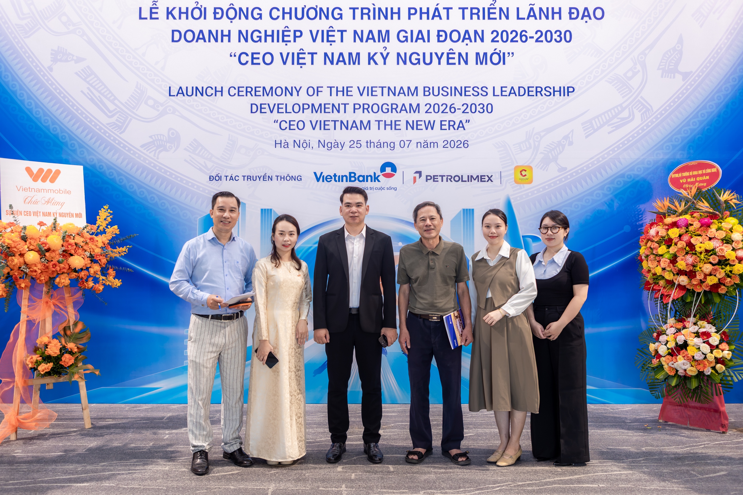 Lễ khởi động Chương trình phát triển lãnh đạo Doanh nghiệp Việt Nam “CEO Việt Nam Kỷ nguyên mới” 25/7/2026