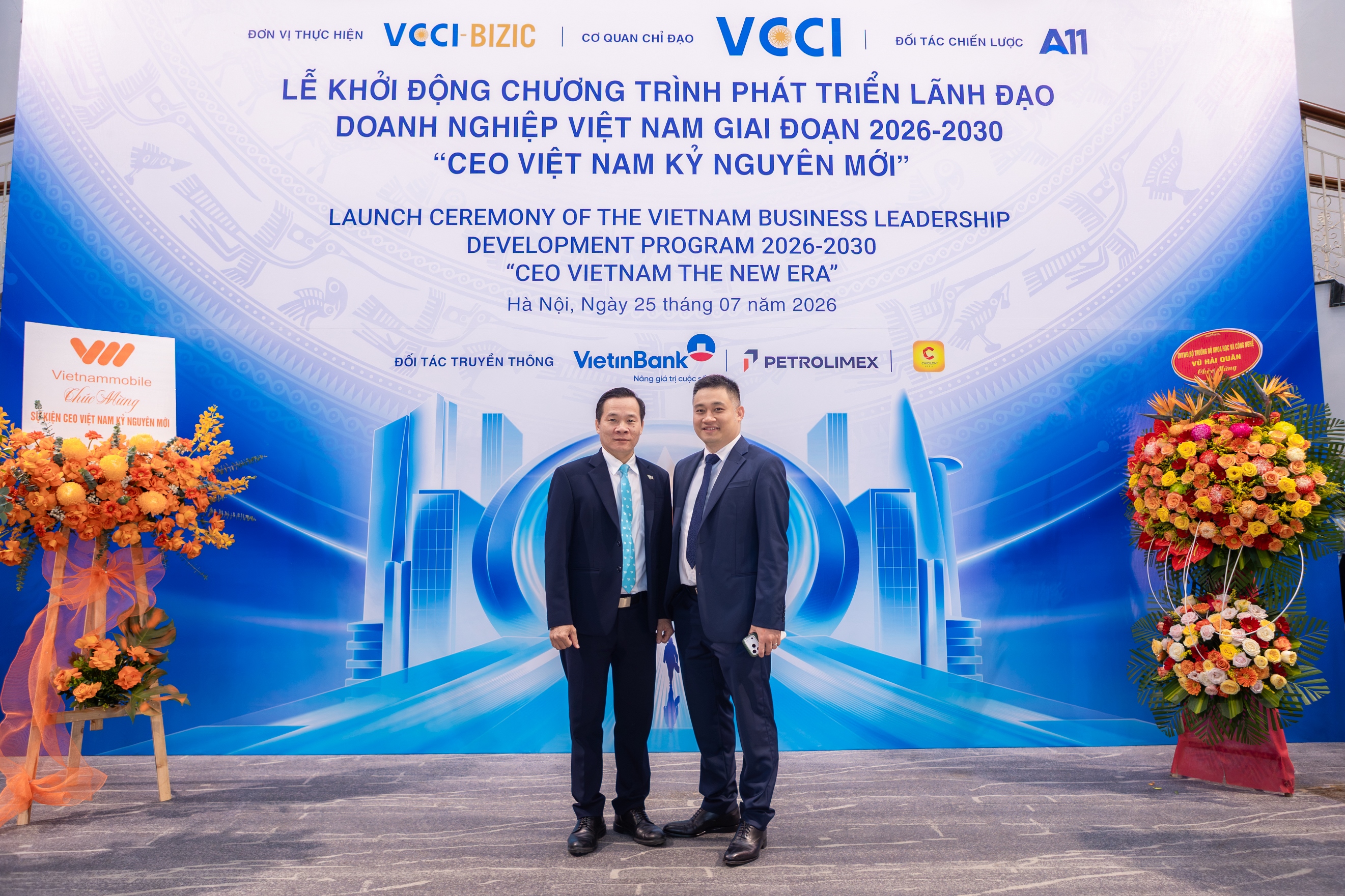 Lễ khởi động Chương trình phát triển lãnh đạo Doanh nghiệp Việt Nam “CEO Việt Nam Kỷ nguyên mới” 25/7/2026
