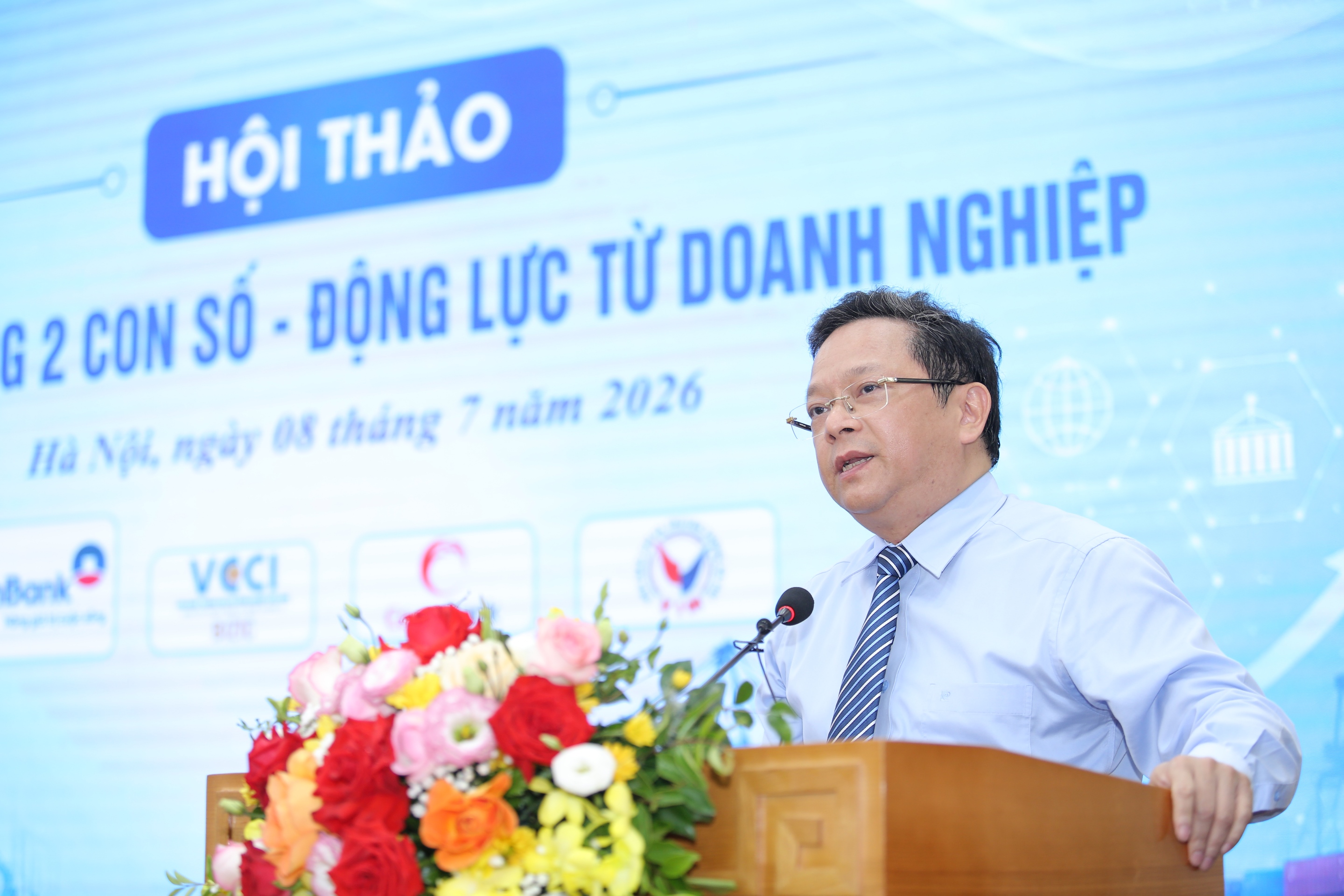 Hội thảo Tăng trưởng 2 con số - Động lực từ Doanh nghiệp 8/7/2026