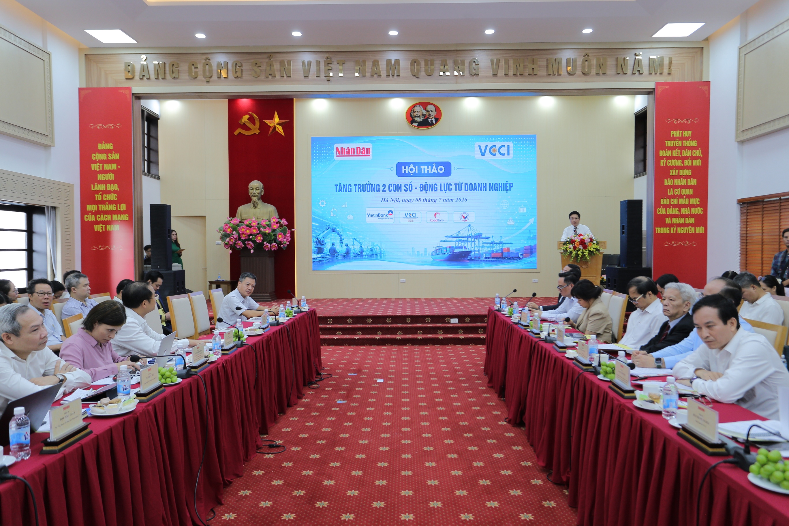 Hội thảo Tăng trưởng 2 con số - Động lực từ Doanh nghiệp 8/7/2026