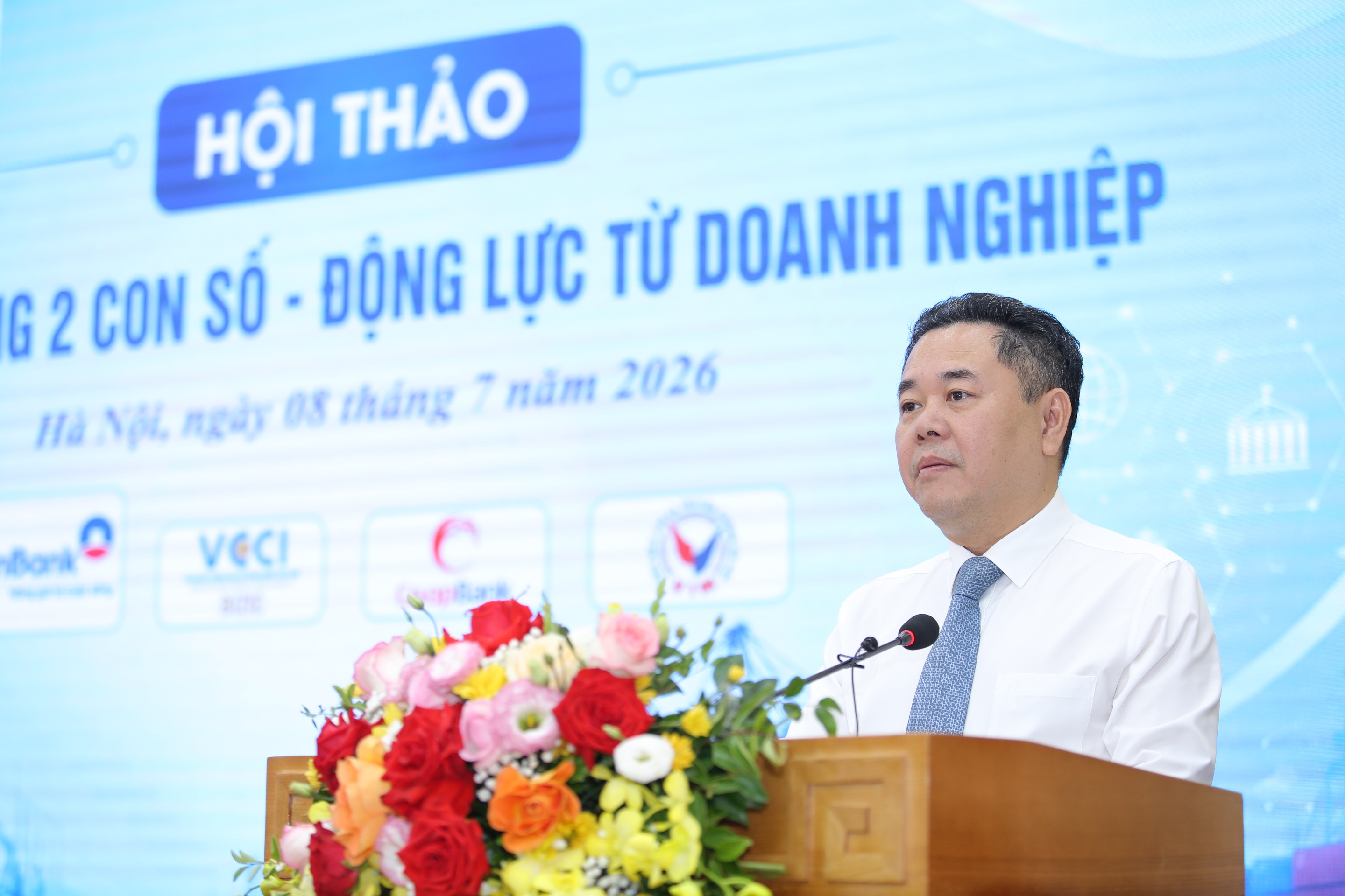 Hội thảo Tăng trưởng 2 con số - Động lực từ Doanh nghiệp 8/7/2026
