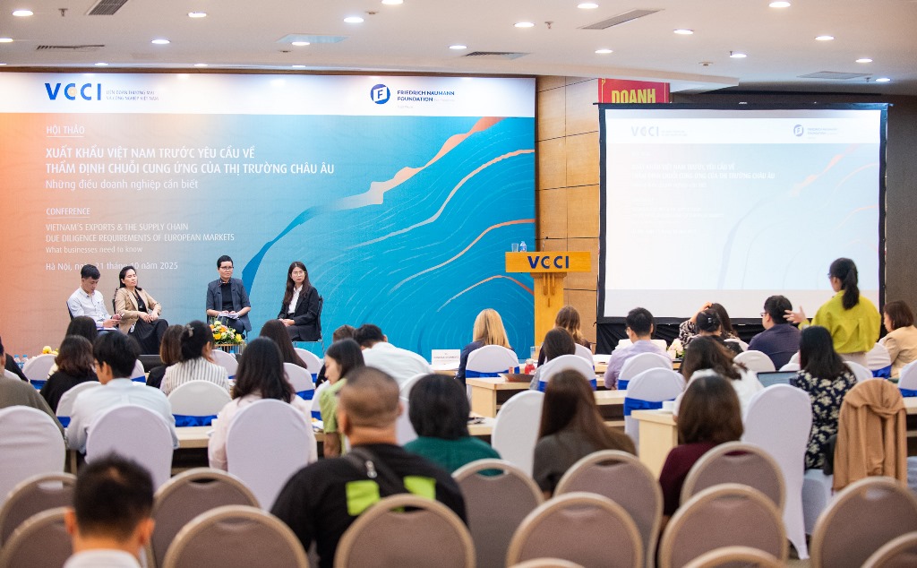 [VCCI - Ban Pháp chế] Xuất khẩu Việt Nam trước yêu cầu về thẩm định chuỗi cung ứng của thị trường châu Âu 21/10/2025