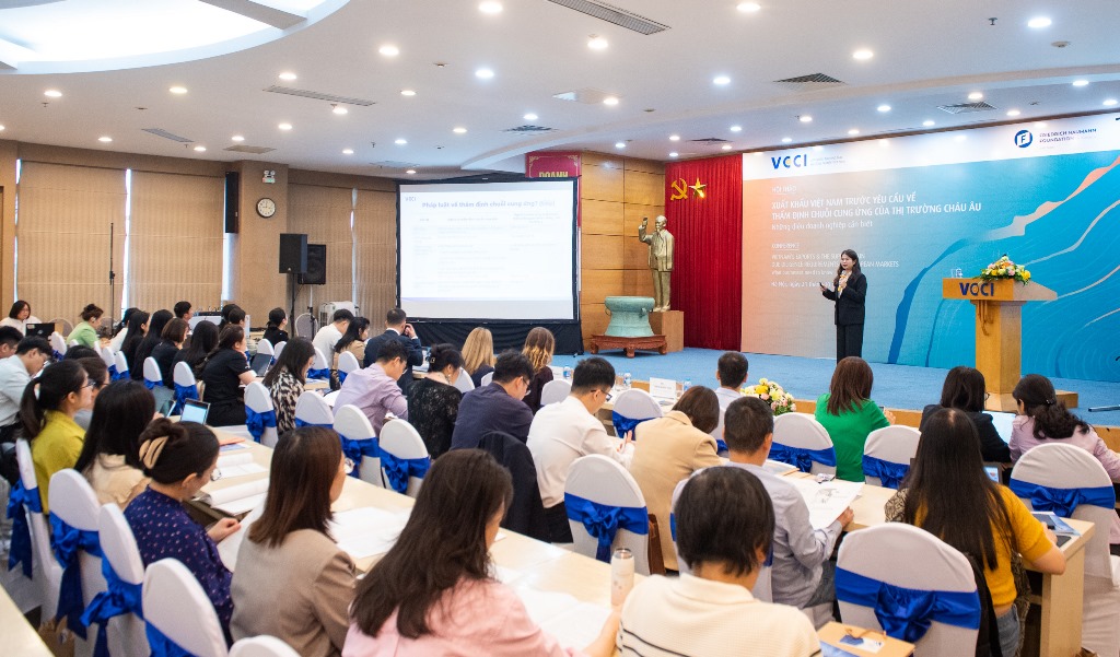 [VCCI - Ban Pháp chế] Xuất khẩu Việt Nam trước yêu cầu về thẩm định chuỗi cung ứng của thị trường châu Âu 21/10/2025