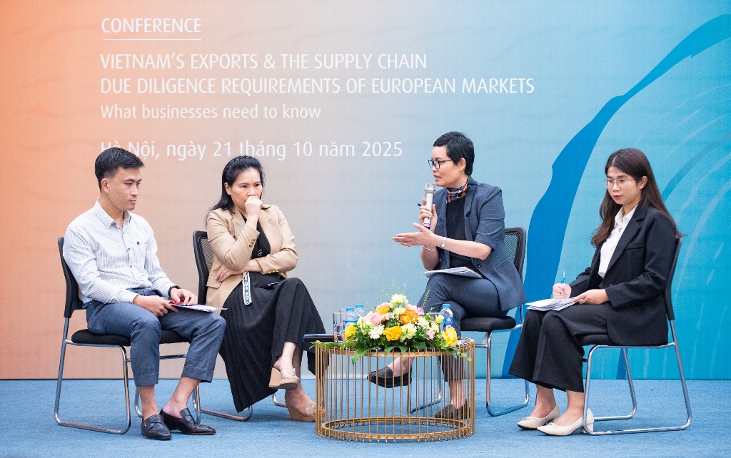 [VCCI - Ban Pháp chế] Xuất khẩu Việt Nam trước yêu cầu về thẩm định chuỗi cung ứng của thị trường châu Âu 21/10/2025