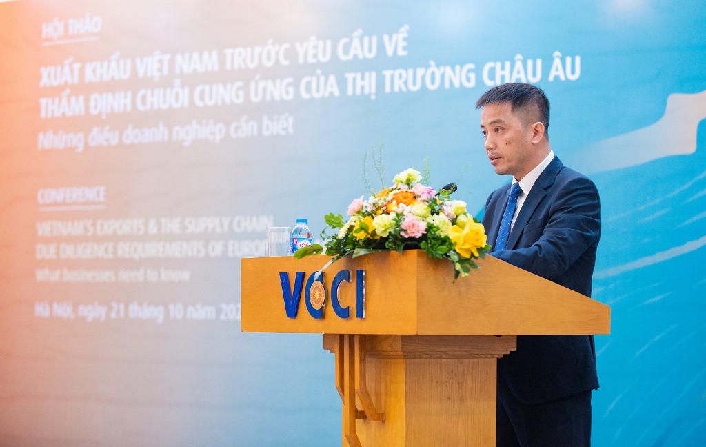 [VCCI - Ban Pháp chế] Xuất khẩu Việt Nam trước yêu cầu về thẩm định chuỗi cung ứng của thị trường châu Âu 21/10/2025