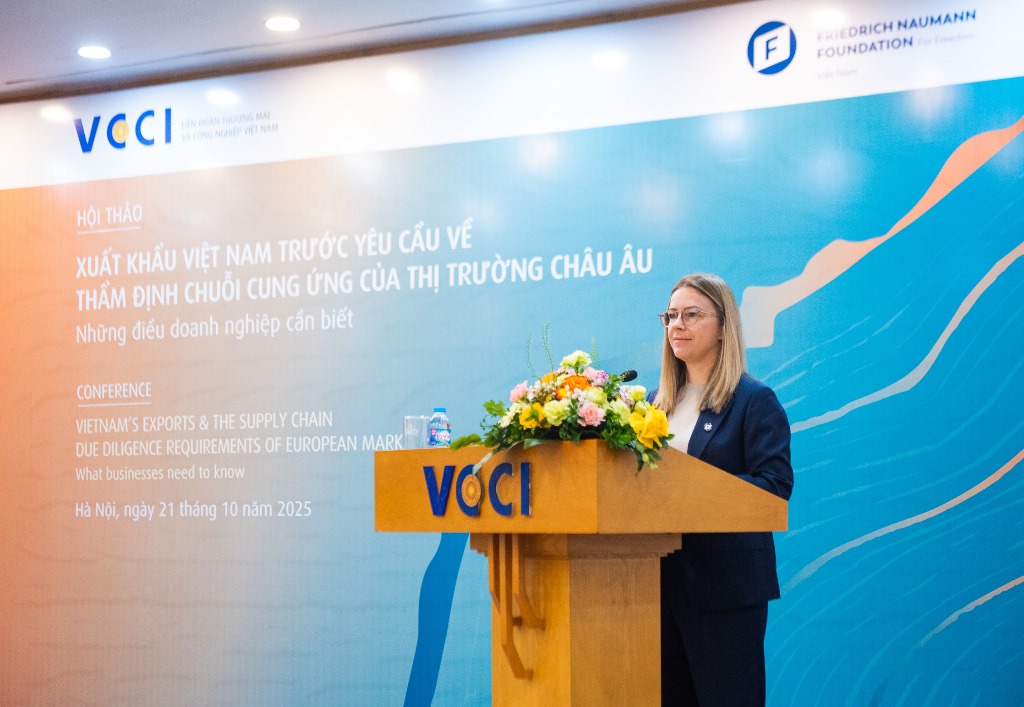 [VCCI - Ban Pháp chế] Xuất khẩu Việt Nam trước yêu cầu về thẩm định chuỗi cung ứng của thị trường châu Âu 21/10/2025