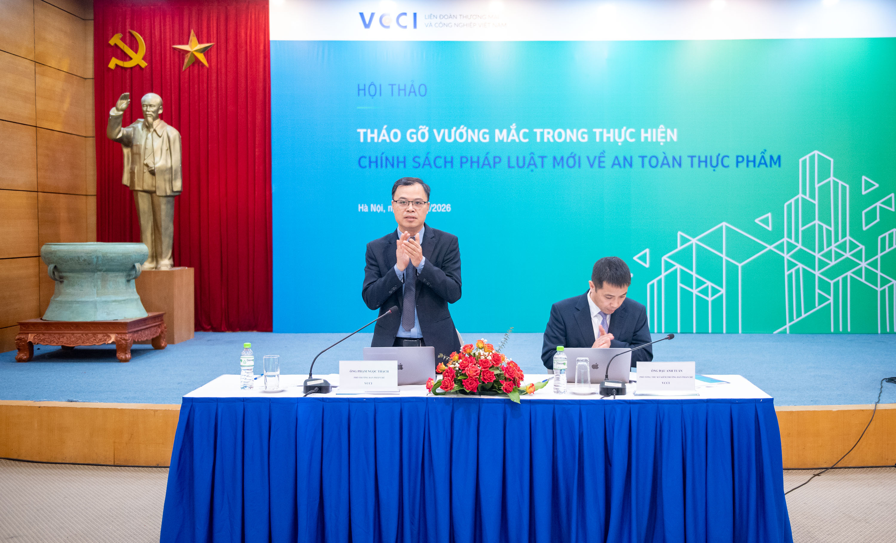 Hội thảo tháo gỡ vướng mắc trong thực hiện chính sách pháp luật mới về an toàn thực phẩm 06/2/2026