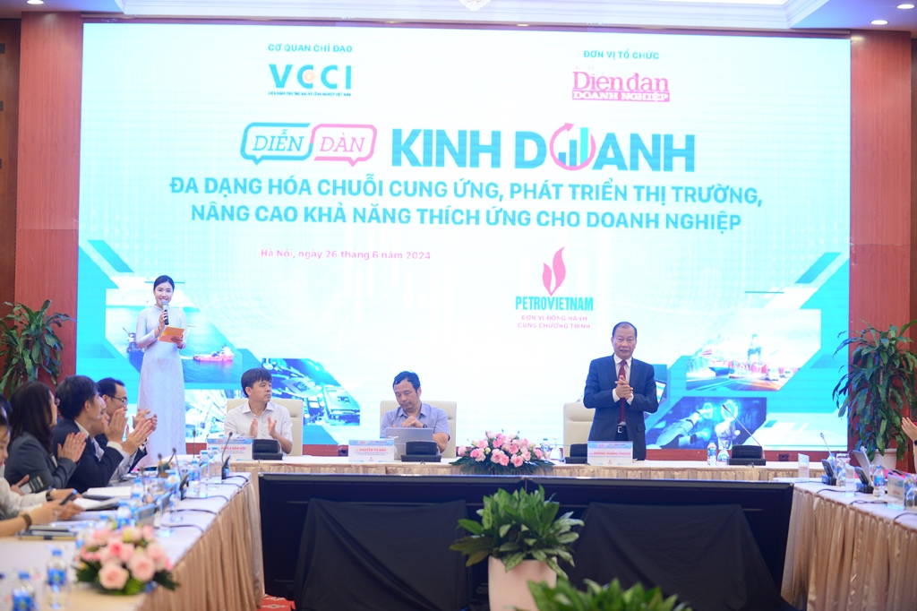 Đa dạng hoá chuỗi cung ứng, nâng cao khả năng thích ứng cho doanh nghiệp 26/6/2024