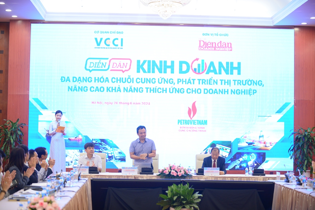 Đa dạng hoá chuỗi cung ứng, nâng cao khả năng thích ứng cho doanh nghiệp 26/6/2024