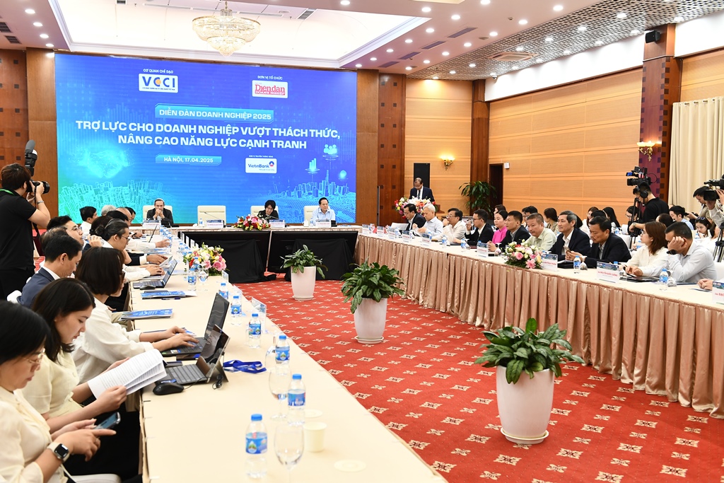 [DĐDN 2025] Trợ lực cho doanh nghiệp vượt thách thức, nâng cao năng lực cạnh tranh 17/04/2025