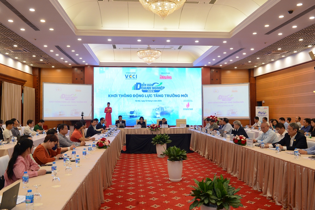 Diễn đàn Doanh nghiệp 2024: Khơi thông động lực tăng trưởng mới 12/4/2024