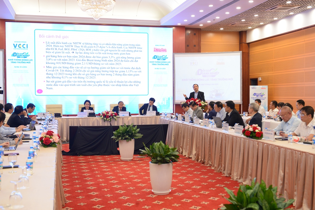 Diễn đàn Doanh nghiệp 2024: Khơi thông động lực tăng trưởng mới 12/4/2024