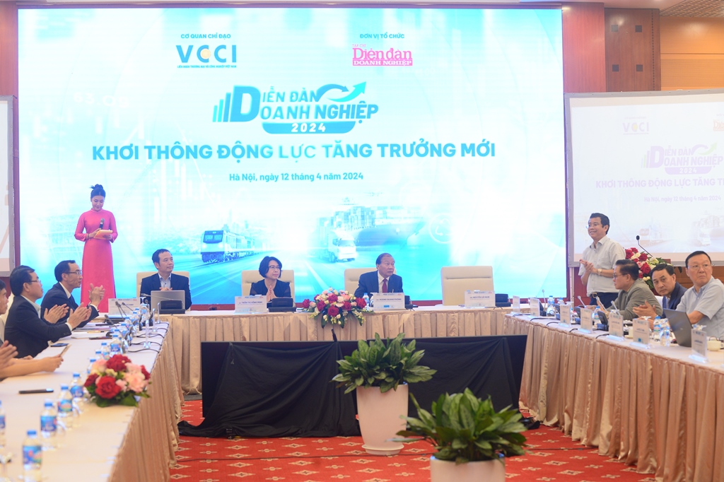 Diễn đàn Doanh nghiệp 2024: Khơi thông động lực tăng trưởng mới 12/4/2024
