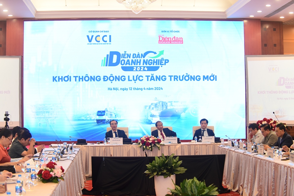 Diễn đàn Doanh nghiệp 2024: Khơi thông động lực tăng trưởng mới 12/4/2024