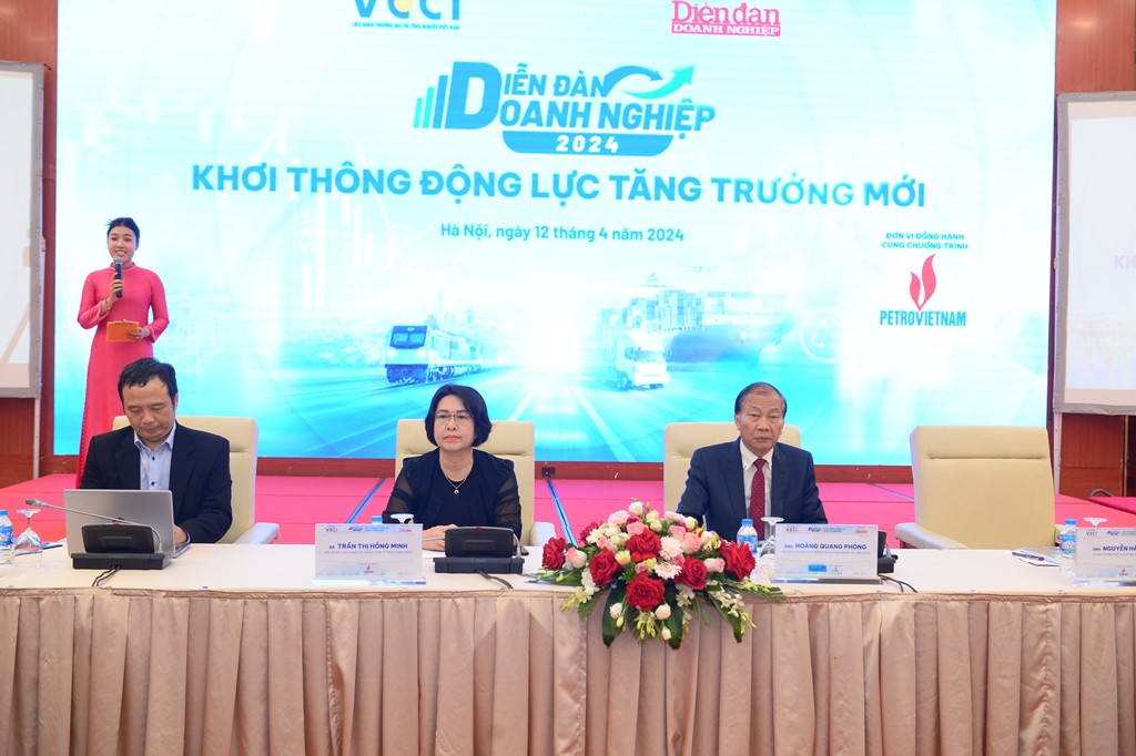 Diễn đàn Doanh nghiệp 2024: Khơi thông động lực tăng trưởng mới 12/4/2024