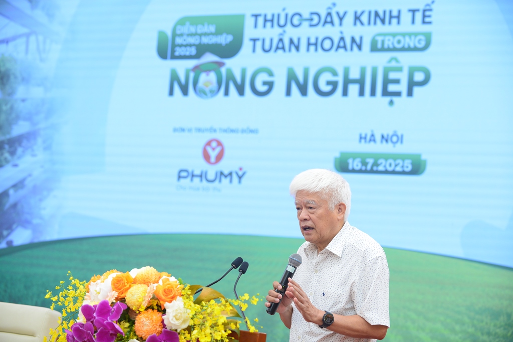 DIỄN ĐÀN NÔNG NGHIỆP 2025: Thúc đẩy kinh tế tuần hoàn trong nông nghiệp 16/7/2025