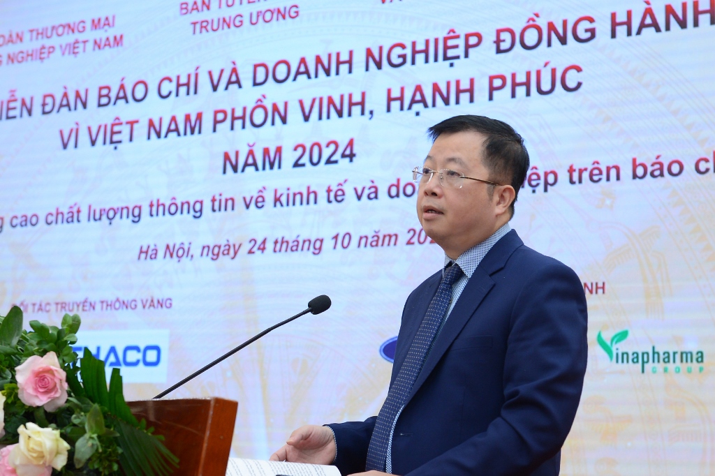 Diễn đàn Báo chí và Doanh nghiệp đồng hành vì Việt Nam phồn vinh, hạnh phúc năm 2024