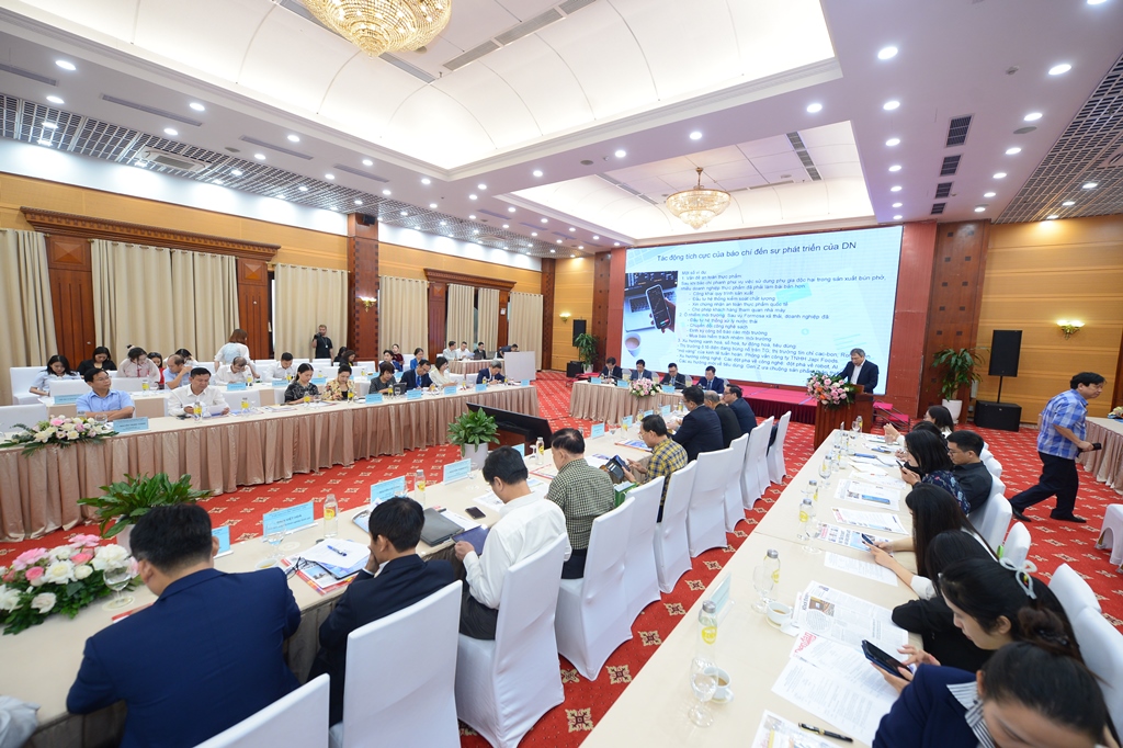 Diễn đàn Báo chí và Doanh nghiệp đồng hành vì Việt Nam phồn vinh, hạnh phúc năm 2024