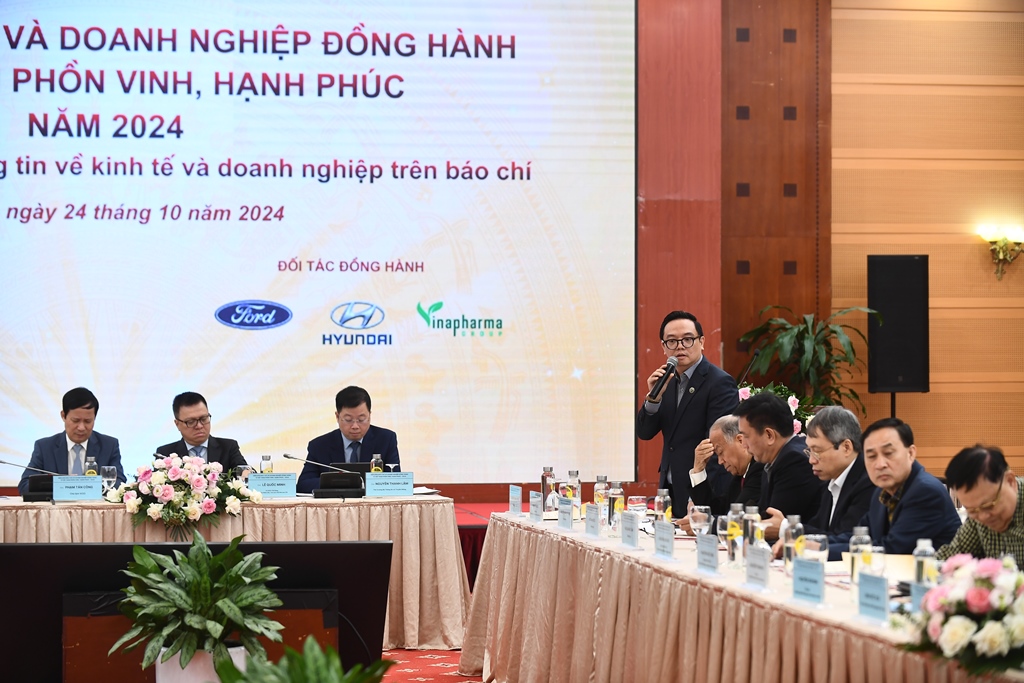 Diễn đàn Báo chí và Doanh nghiệp đồng hành vì Việt Nam phồn vinh, hạnh phúc năm 2024