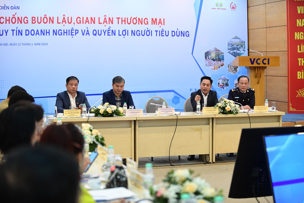 Diễn đàn Chống buôn lậu, gian lận thương mại - uy tín doanh nghiệp và quyền lợi người tiêu dùng 11/1/2024