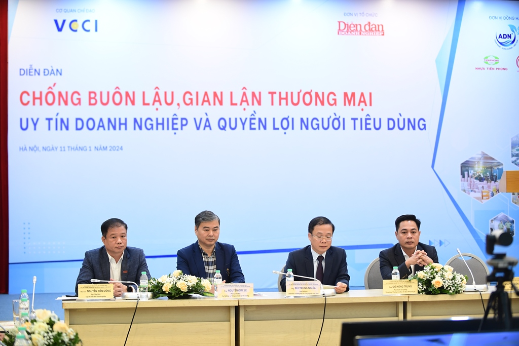 Diễn đàn Chống buôn lậu, gian lận thương mại - uy tín doanh nghiệp và quyền lợi người tiêu dùng 11/1/2024