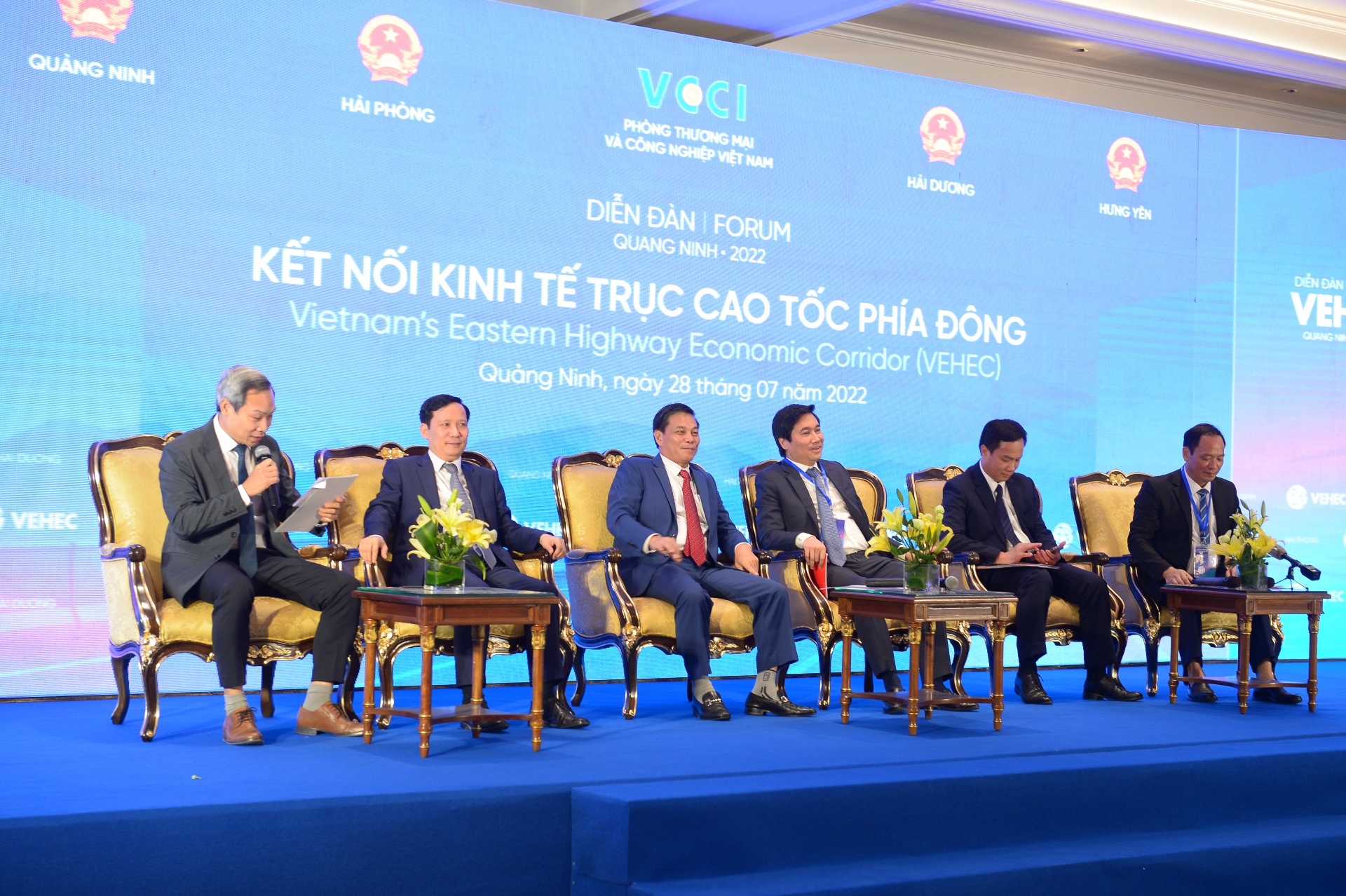 Diễn đàn Kết nối Kinh tế trục cao tốc phía đông (VEHEC) 28/7/2022