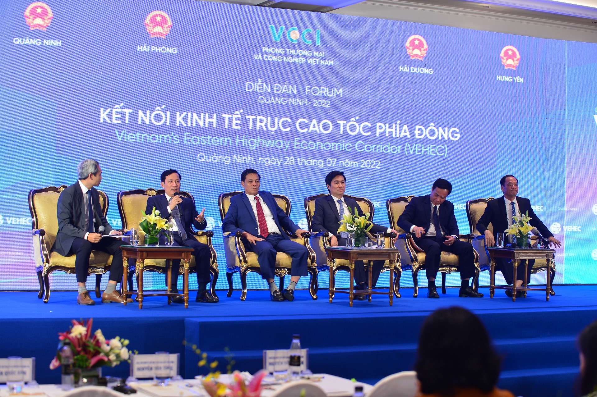 Diễn đàn Kết nối Kinh tế trục cao tốc phía đông (VEHEC) 28/7/2022