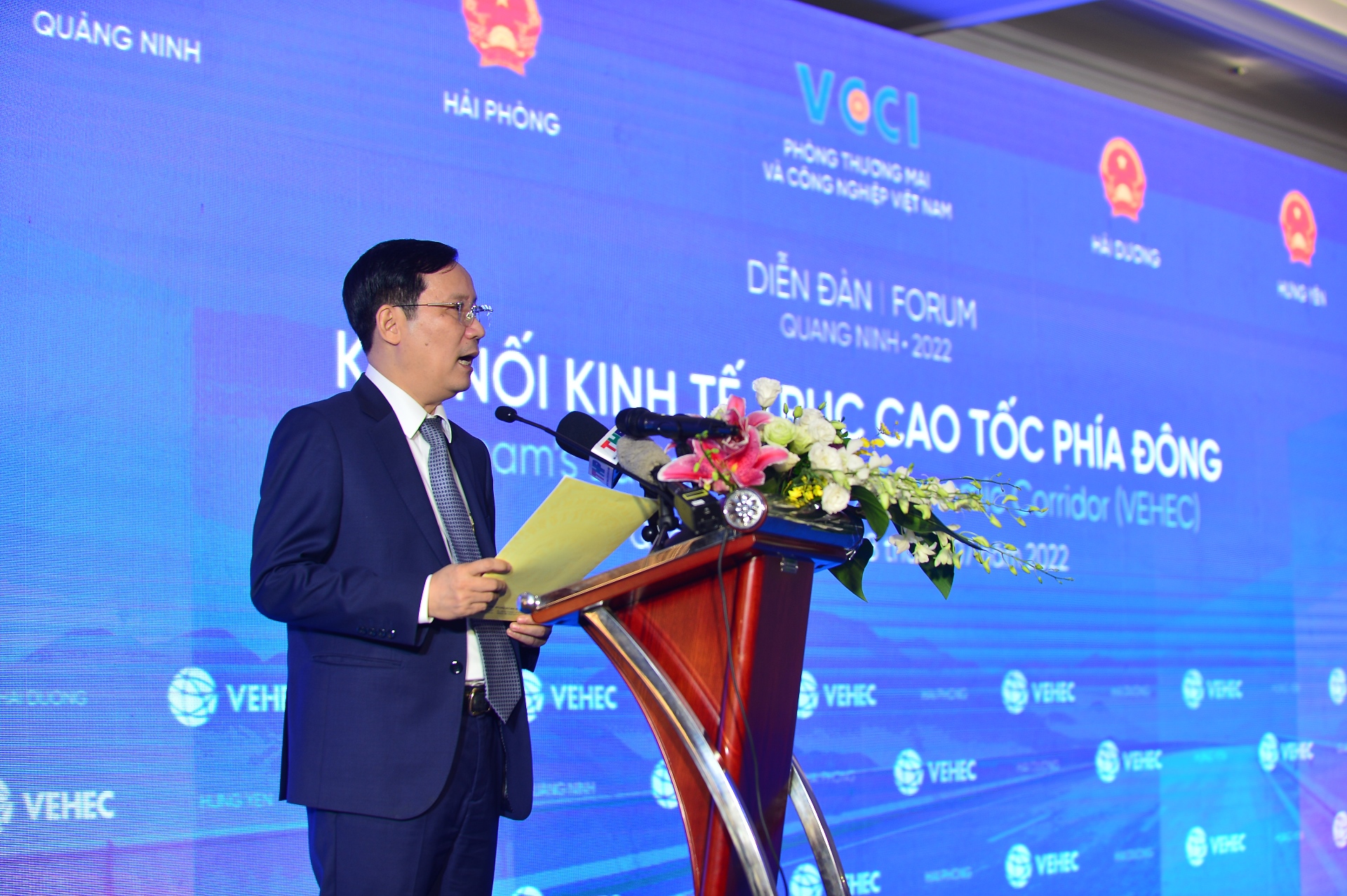 Diễn đàn Kết nối Kinh tế trục cao tốc phía đông (VEHEC) 28/7/2022