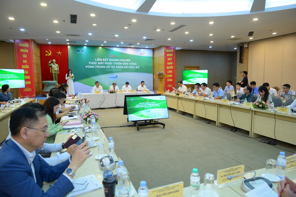Diễn đàn Liên kết doanh nghiệp thúc đẩy phát triển bền vững Vùng Trung du và miền núi Bắc Bộ 27/9/2023