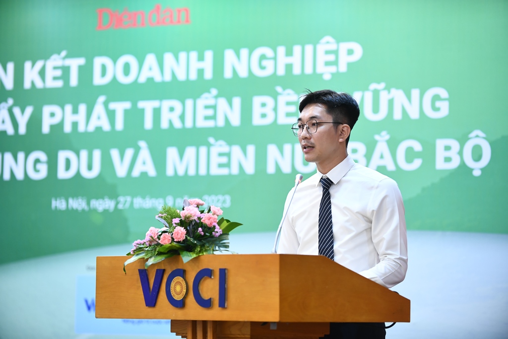 Diễn đàn Liên kết doanh nghiệp thúc đẩy phát triển bền vững Vùng Trung du và miền núi Bắc Bộ 27/9/2023