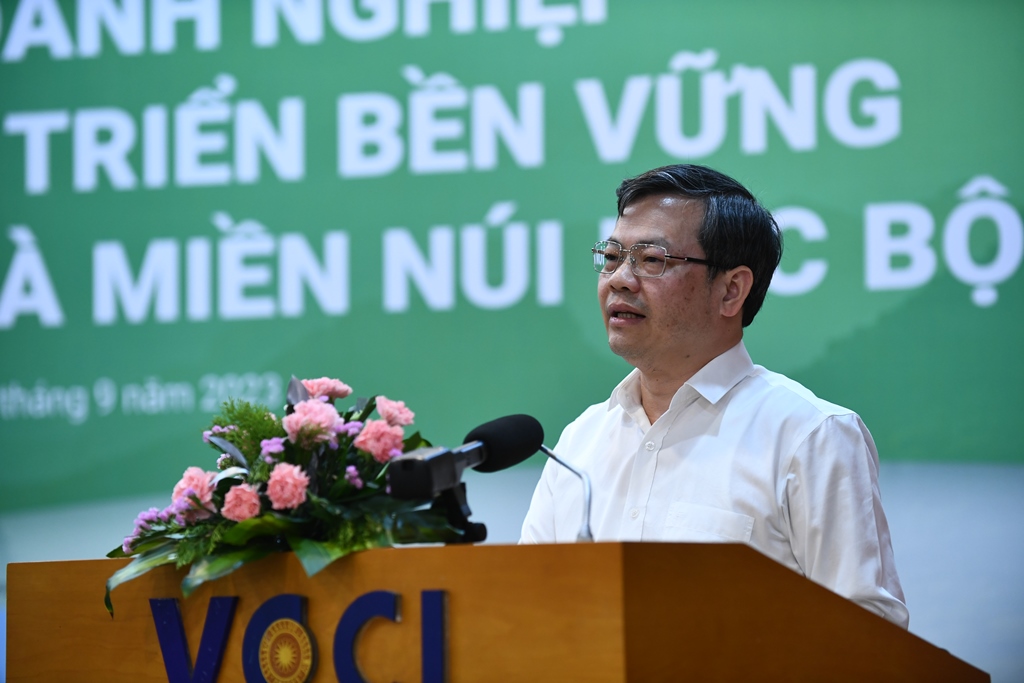 Diễn đàn Liên kết doanh nghiệp thúc đẩy phát triển bền vững Vùng Trung du và miền núi Bắc Bộ 27/9/2023